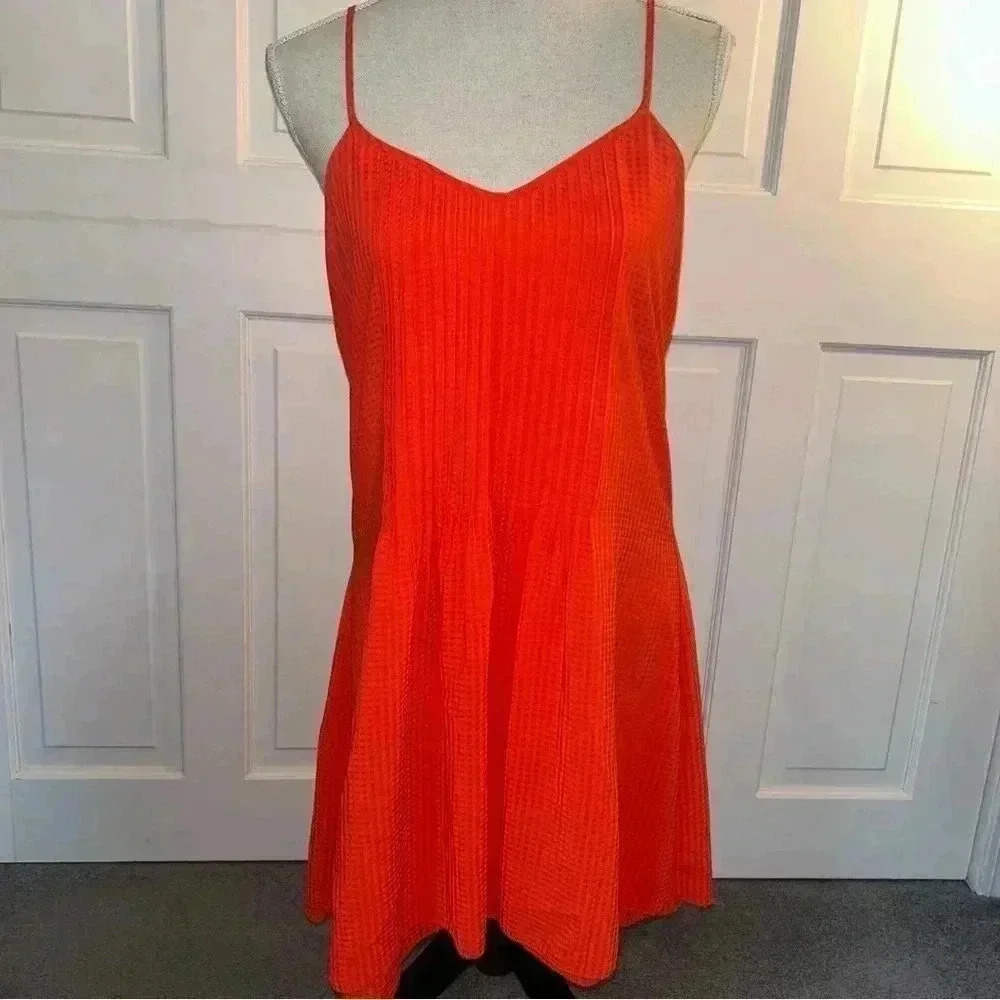 Flowy Layered Orange Sanctuary Brand Dress